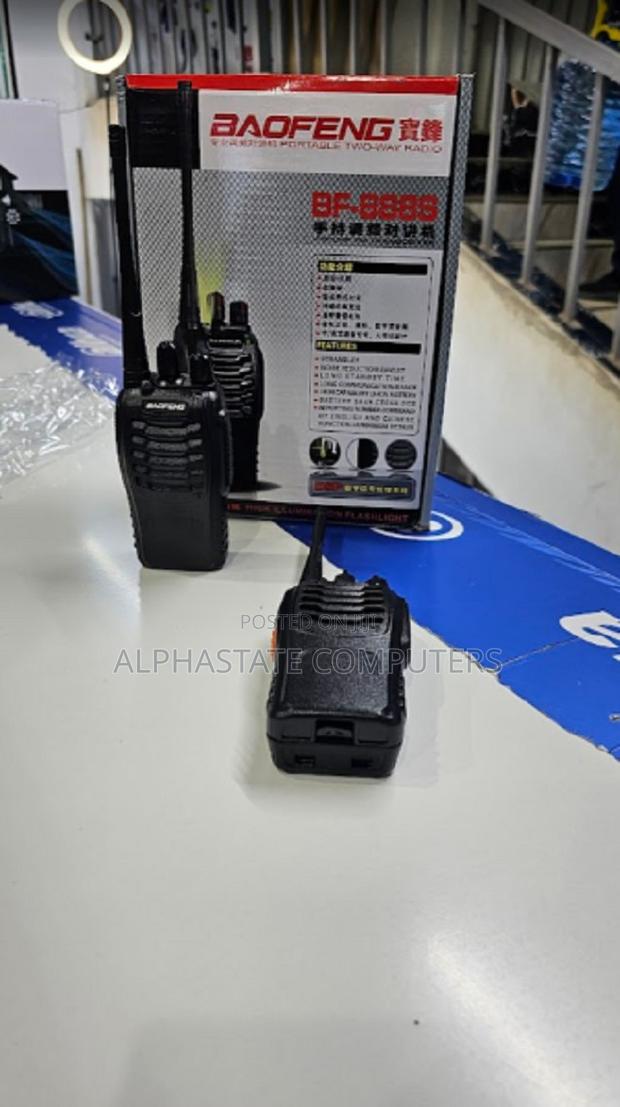 Baofeng 888s Walkie Talkie Portable Two-Way 2pcs Long Range 16 Channel