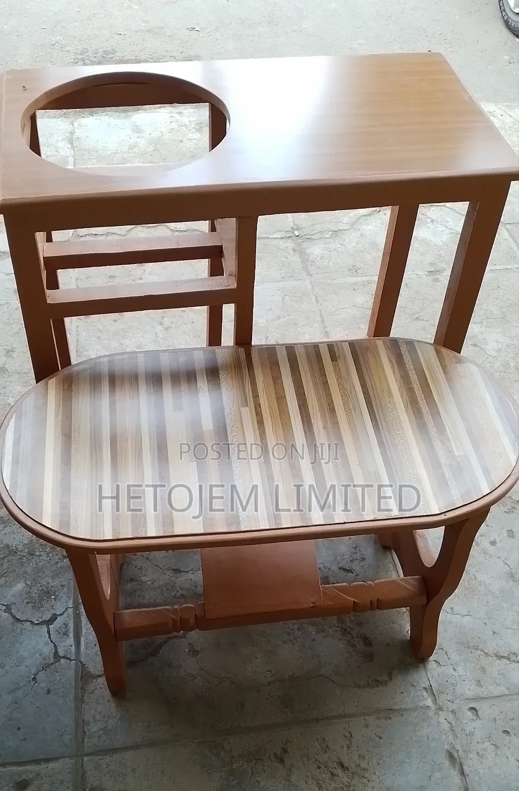 Wooden Gas Meza + Small 30×16 at 3799