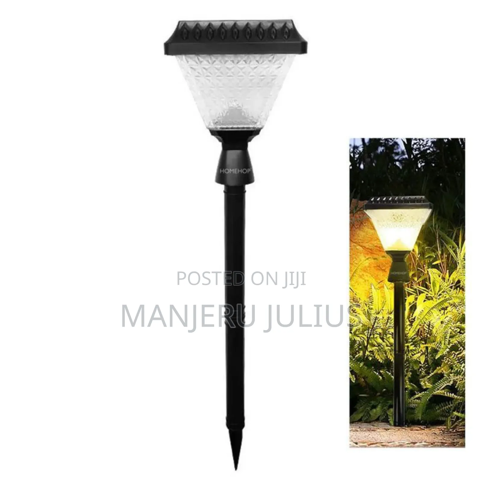 Elegant Solar Garden Light