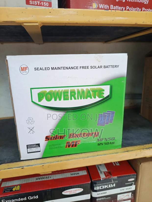 Powermate Mfn50 12v 50ah Sealed Solar Battery