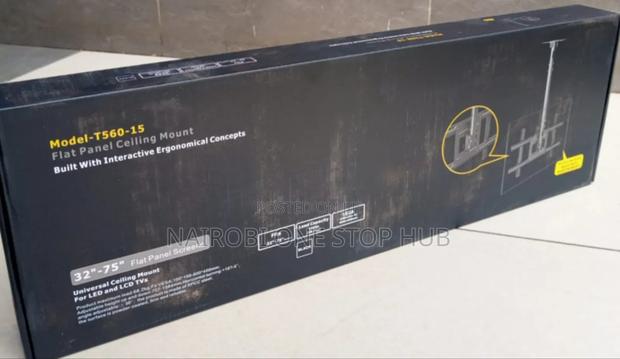 Universal Drop Down Ceiling Tv Mount for Large Screen - main view