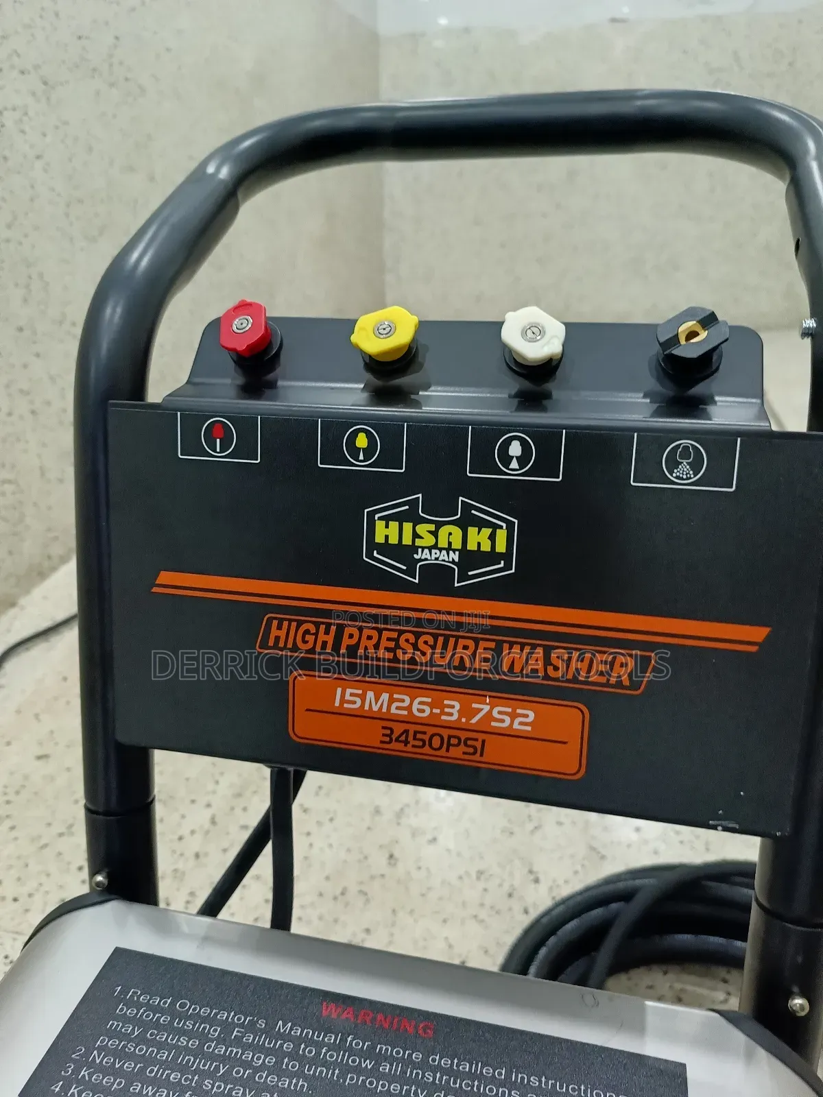 Hisaki 3450psi High Pressure Washer Machine