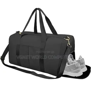 Men and Women Sports Gym Bag With Shoes Compartment
