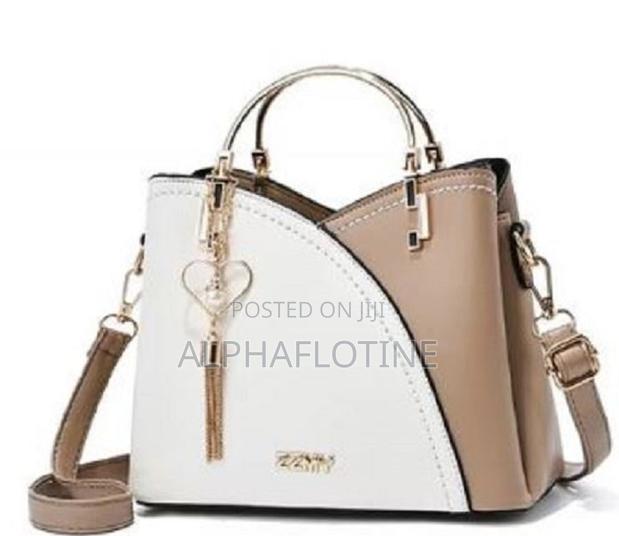 Women's Handbag With Heart Tassel Charm