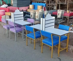 Salon Seats and Pedi Tables