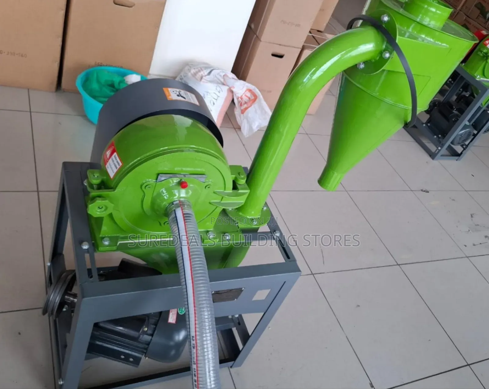 Electric Self-Priming Powder Crusher