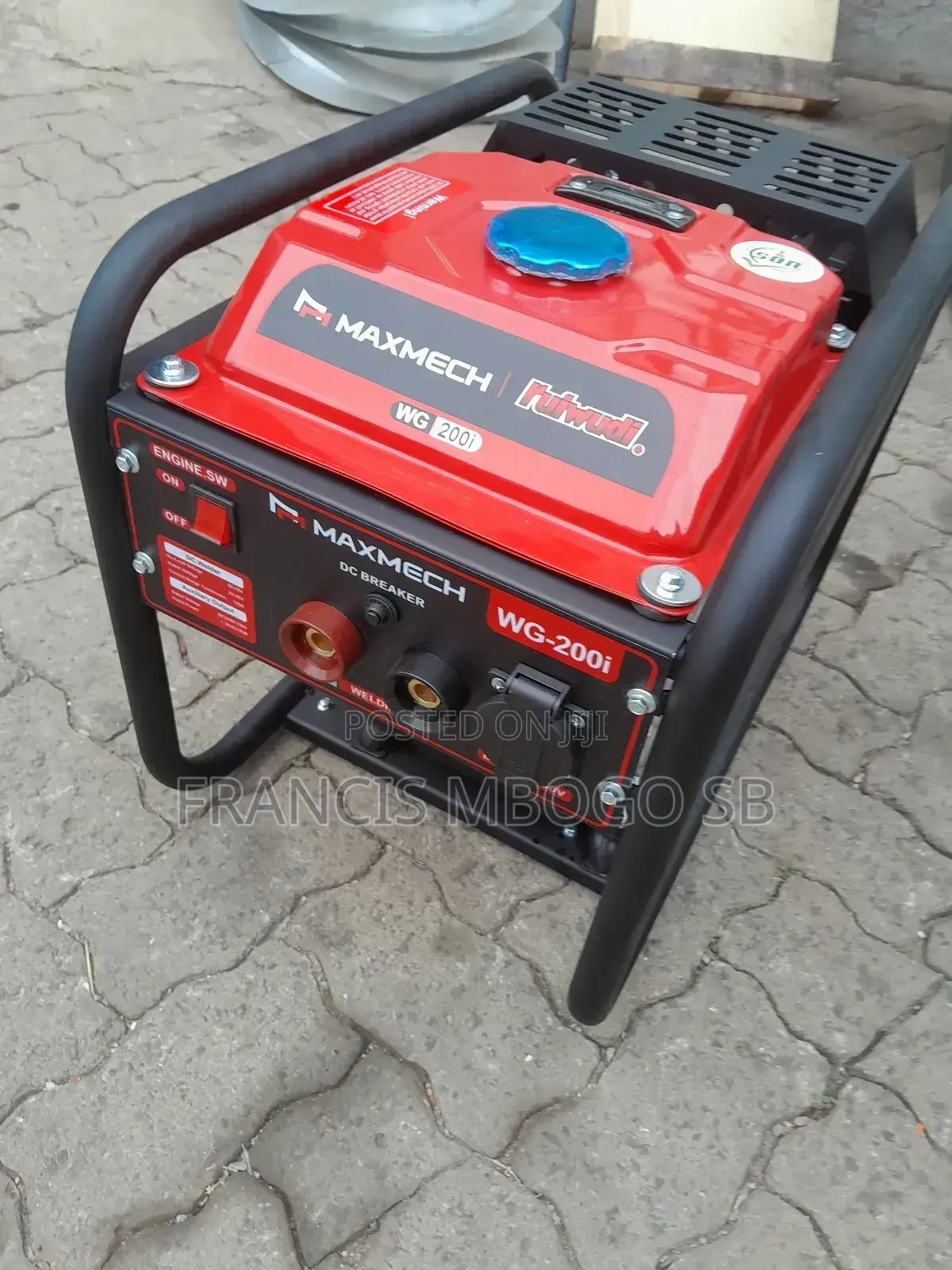 Portable Petrol Engine Welding Generator