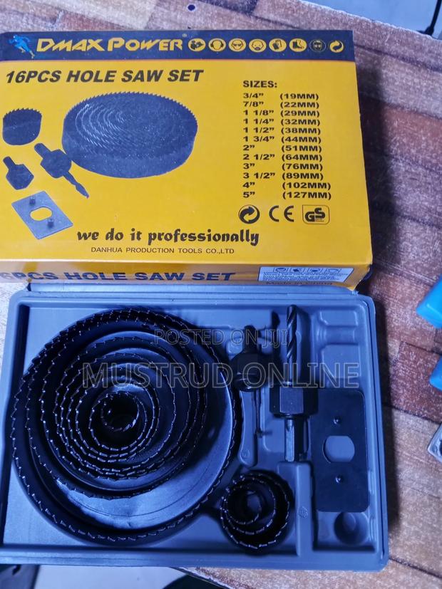Hole Saw Set - 16pcs - thumbnail 2