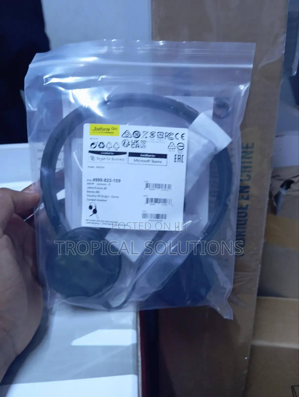 Jabra Evolve 20 Ms Stereo Headband Noise Cancelling Evolve 20 Ms
