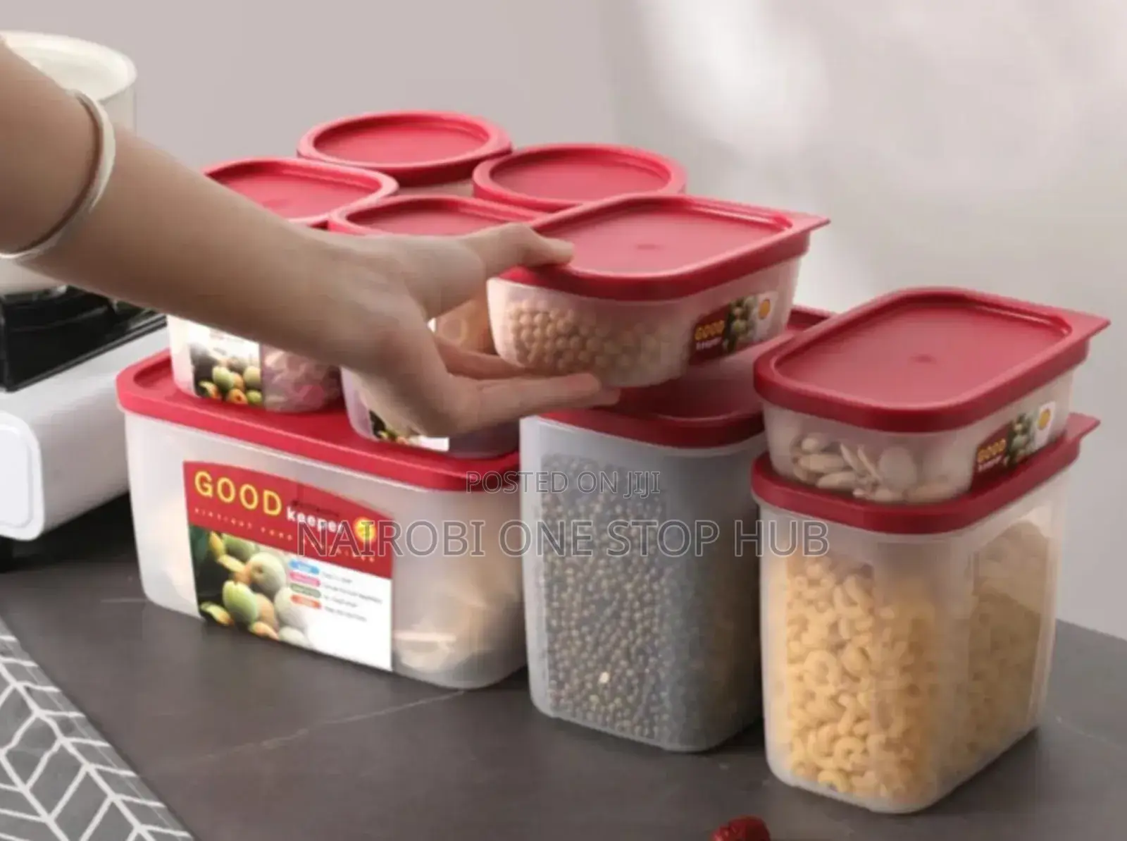 Airtight Food Storage Container Set 6 in 1