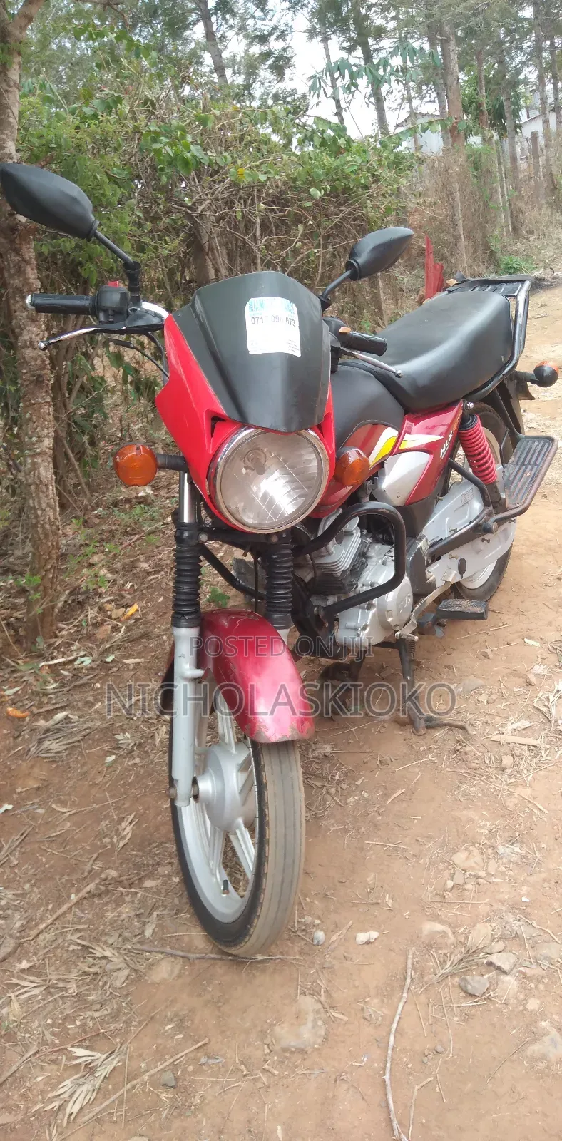 TVS HLX Plus ES 2023 Red