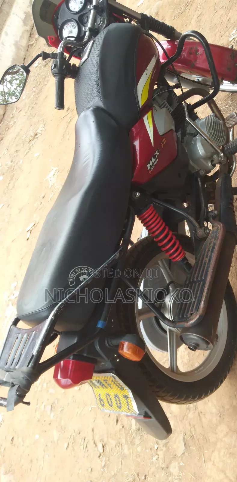 TVS HLX Plus ES 2023 Red