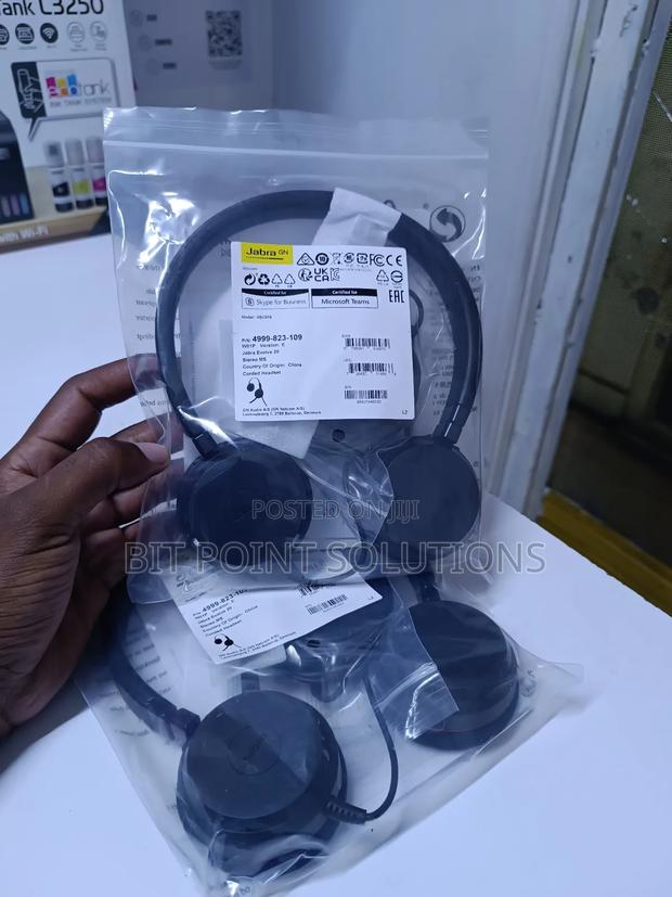 Jabra Evolve 20 Ms Stereo Usb-a Headband, Noise Cancellation - thumbnail 2