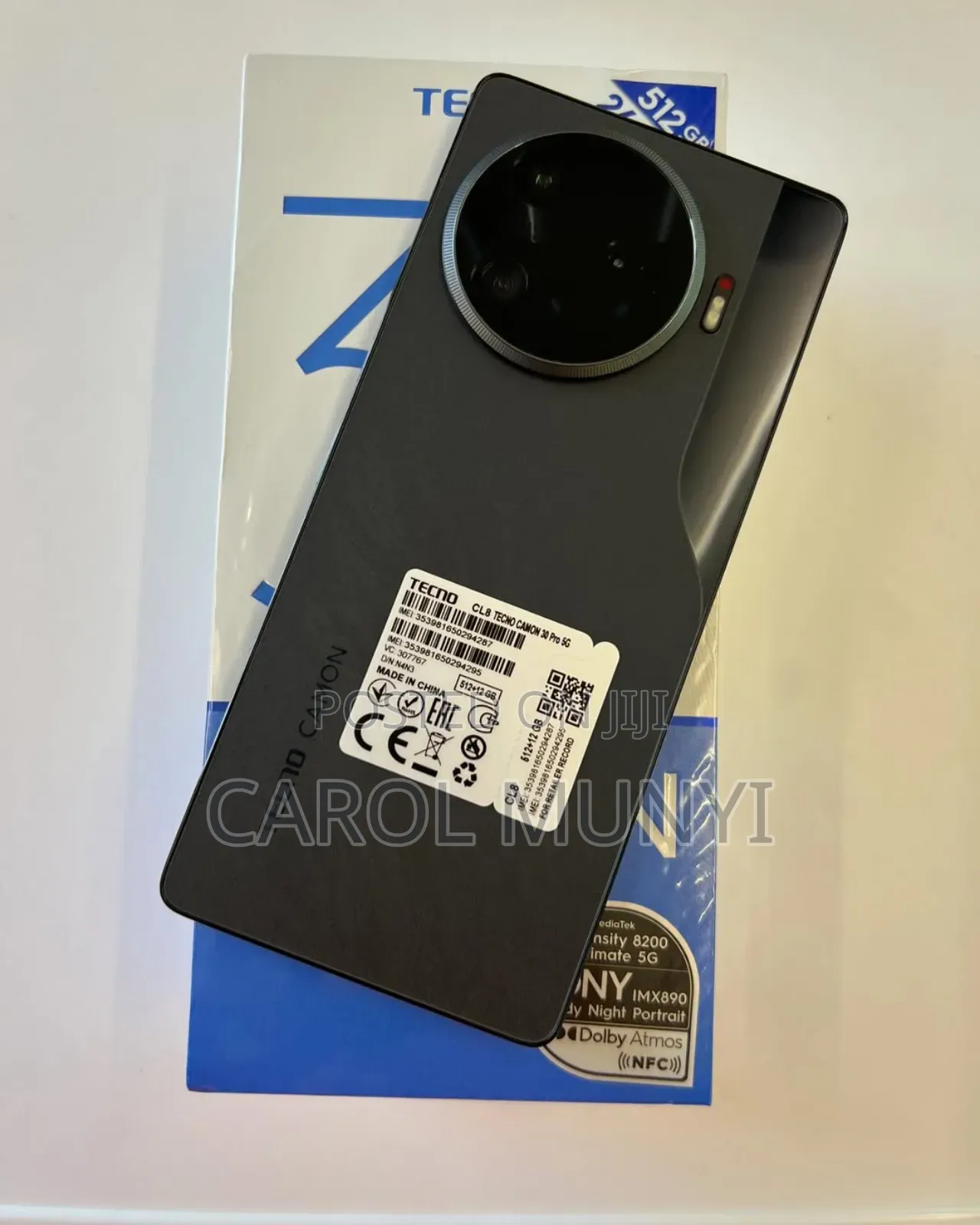 New Tecno Camon 30 Pro 5G 256 GB Silver