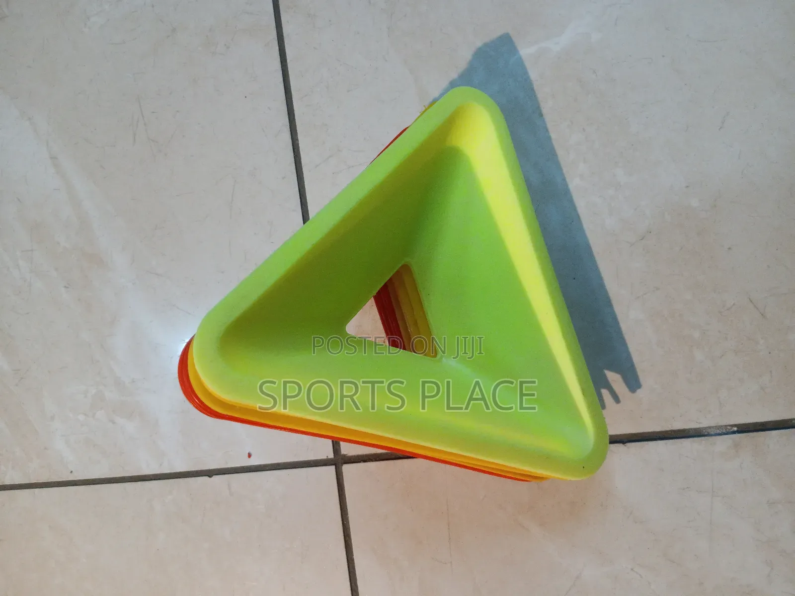 Triangle Markers Training Cones Set (10 Pieces)