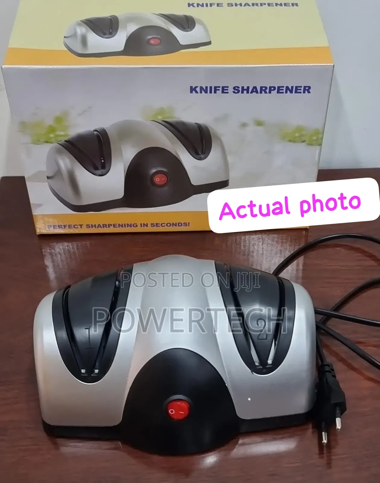 Big Size High Quality 4 Slot 2 Stage Electric Knife Sharpener