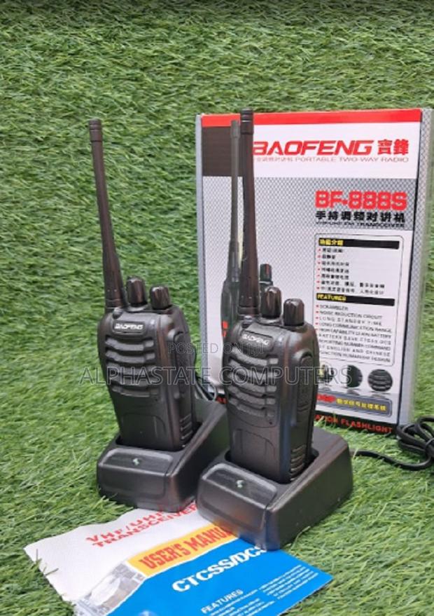 2 Pieces Baofeng Bf-888s Dual Band Radio Handheld Walkie Talkie