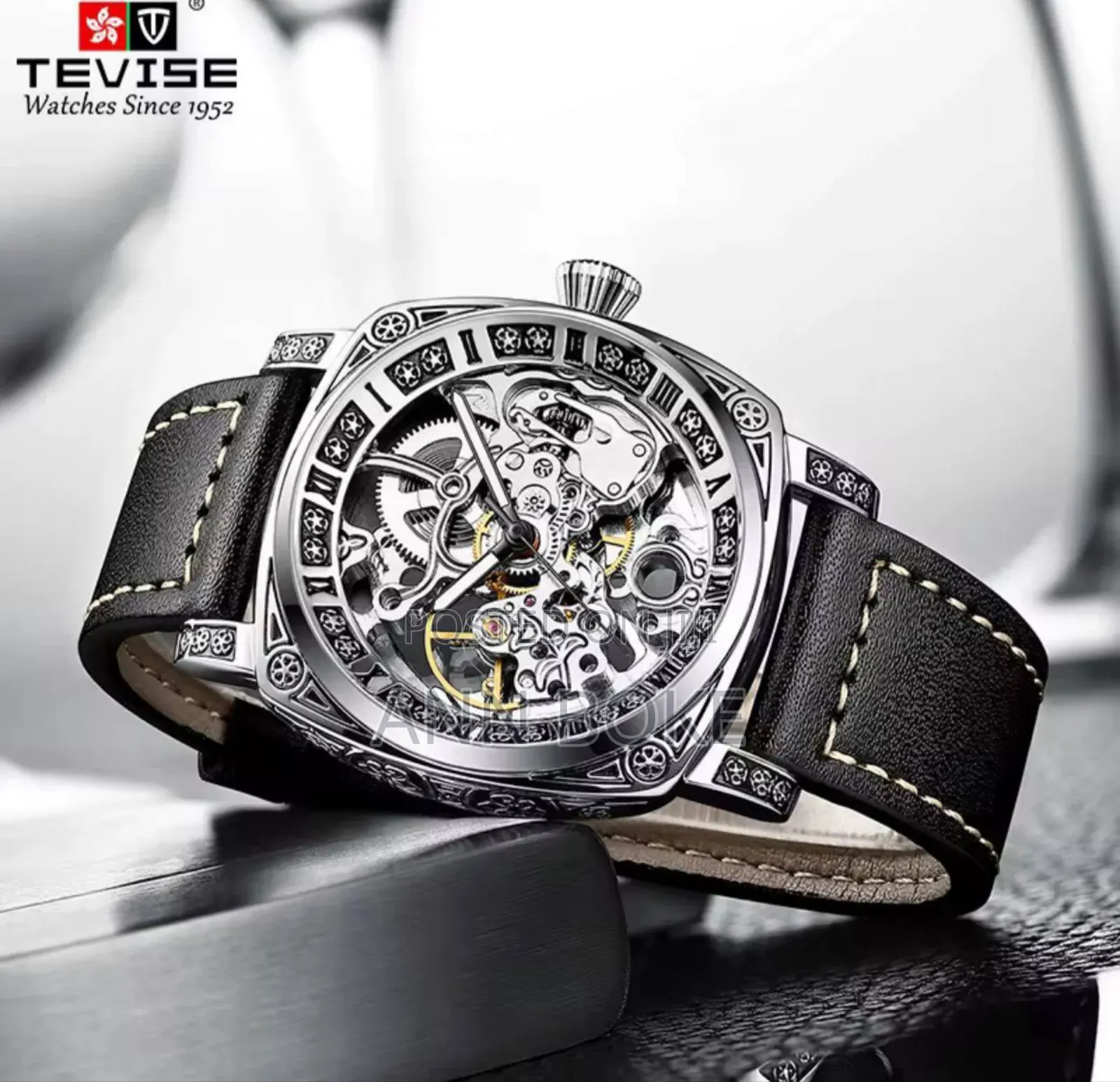 Tevise Automatic Skeleton Design Gents Watch *