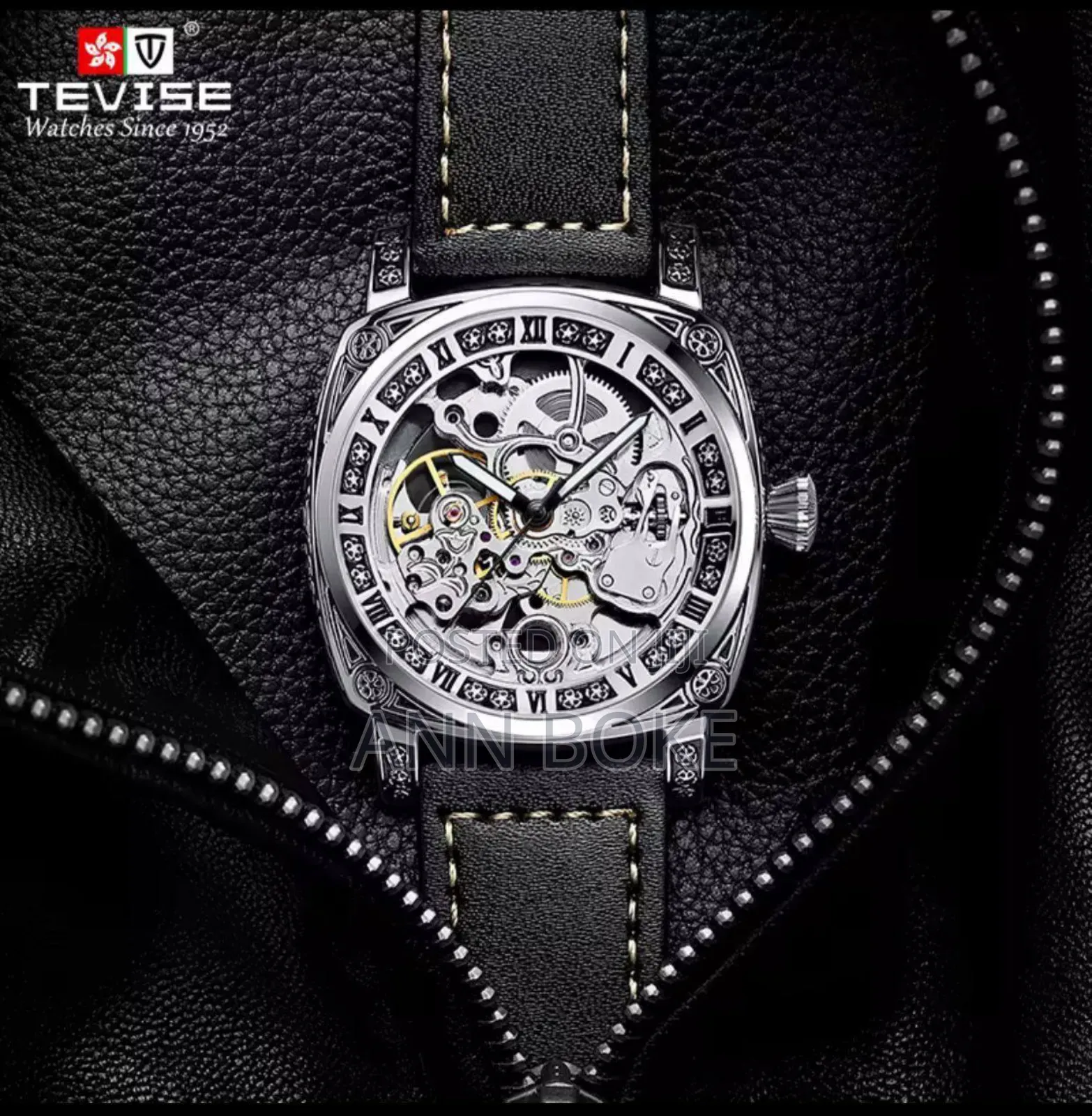 Tevise Automatic Skeleton Design Gents Watch *