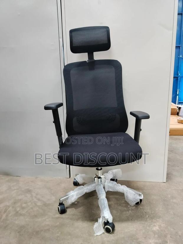 Ergonomics Mesh Office Chair With Headrests - main view