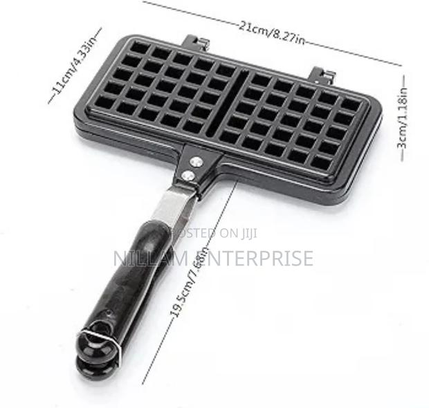 Non Stick Waffle Pan, - thumbnail 4