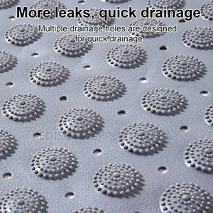 Bathroom Mat Anti- Slip Bathroom Bathtub Floor Mat With Suction