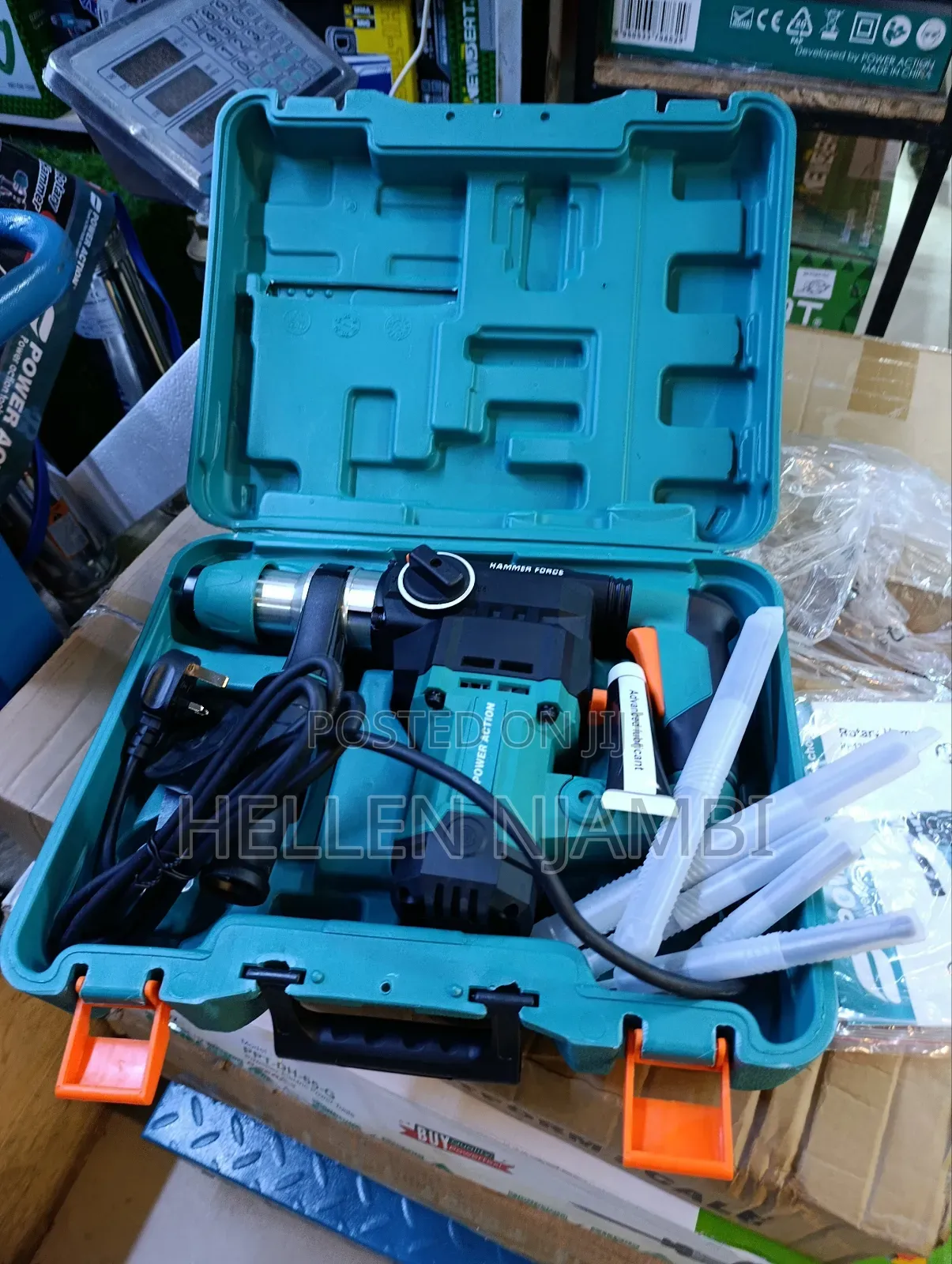 Power Action 1350w Demolition Hammer
