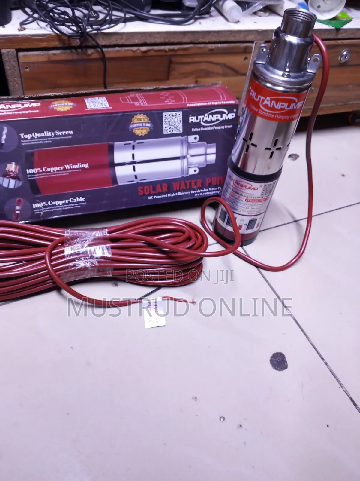Brand New Rutan Dc 24v Submersible Water Pump