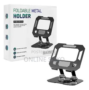 Adjustable Foldable Metal Tablet Stand Holder for 4–16 Inch Devices