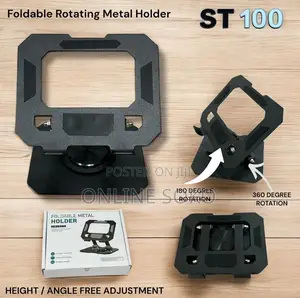 Adjustable Foldable Metal Tablet Stand Holder for 4–16 Inch Devices
