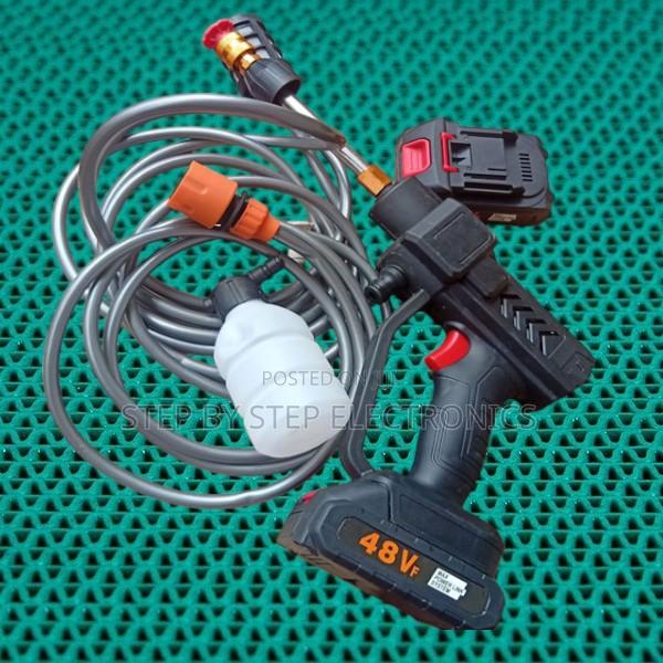Wireless Rechargeable Car Wash Gun Portable High Pressure Jet