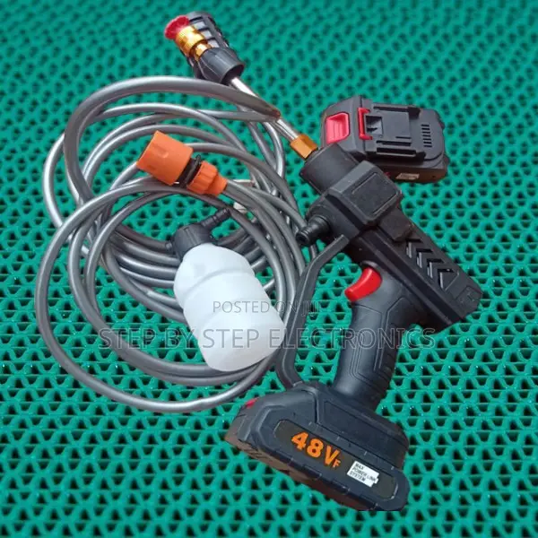 Wireless Rechargeable Car Wash Gun Portable High Pressure Jet