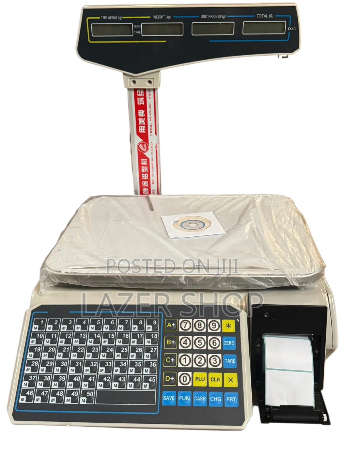 Barcode Labeling Scale