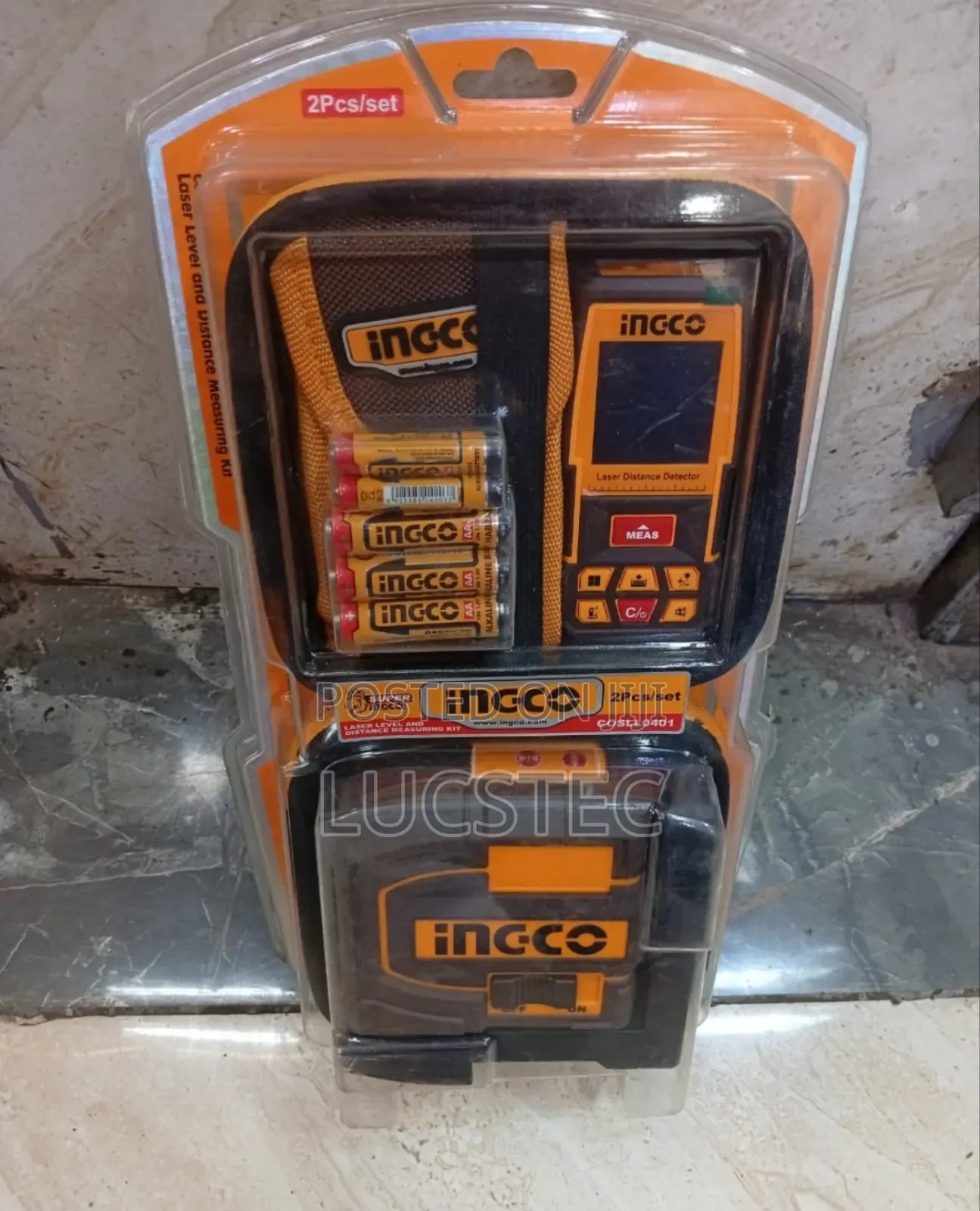 Laser Level And Measuring Kit