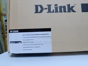 D-Link DGS-F1210-18ps 16port Gigabit Long Range Poe+ Smart Switch 2sfp