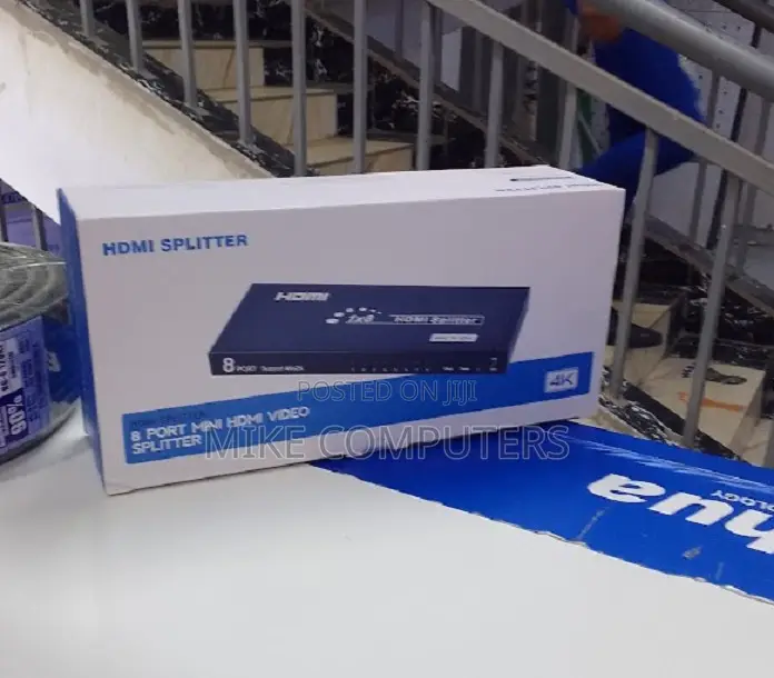 Hdmi Splitter 1x8,1in 8out Hdmi Port, Supports 3d
