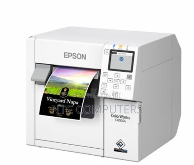 Epson Cw-C4000 Ebk Color Label Printer