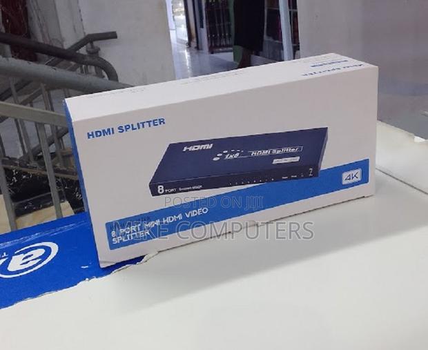 1080p Hdmi Splitter 1x8 Amplifier 8 Port 8-Way Display Tv1/ 8out