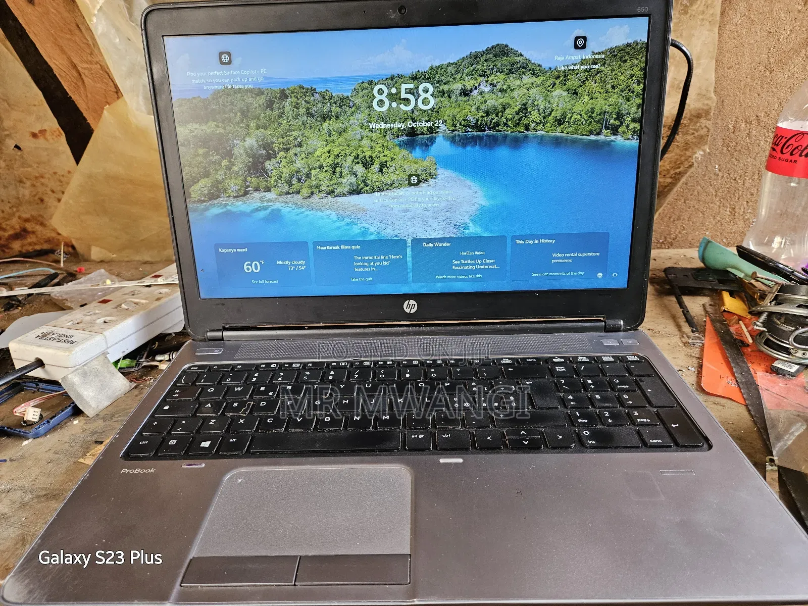 Laptop HP 650 4GB Intel Core i5 HDD 500GB