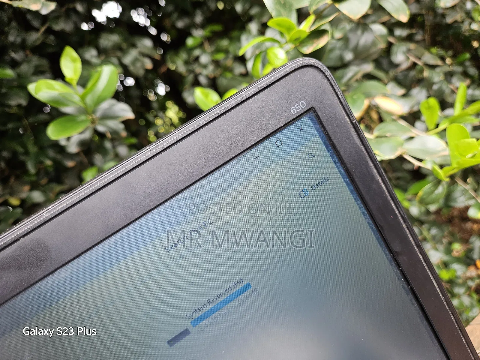 Laptop HP 650 4GB Intel Core i5 HDD 500GB