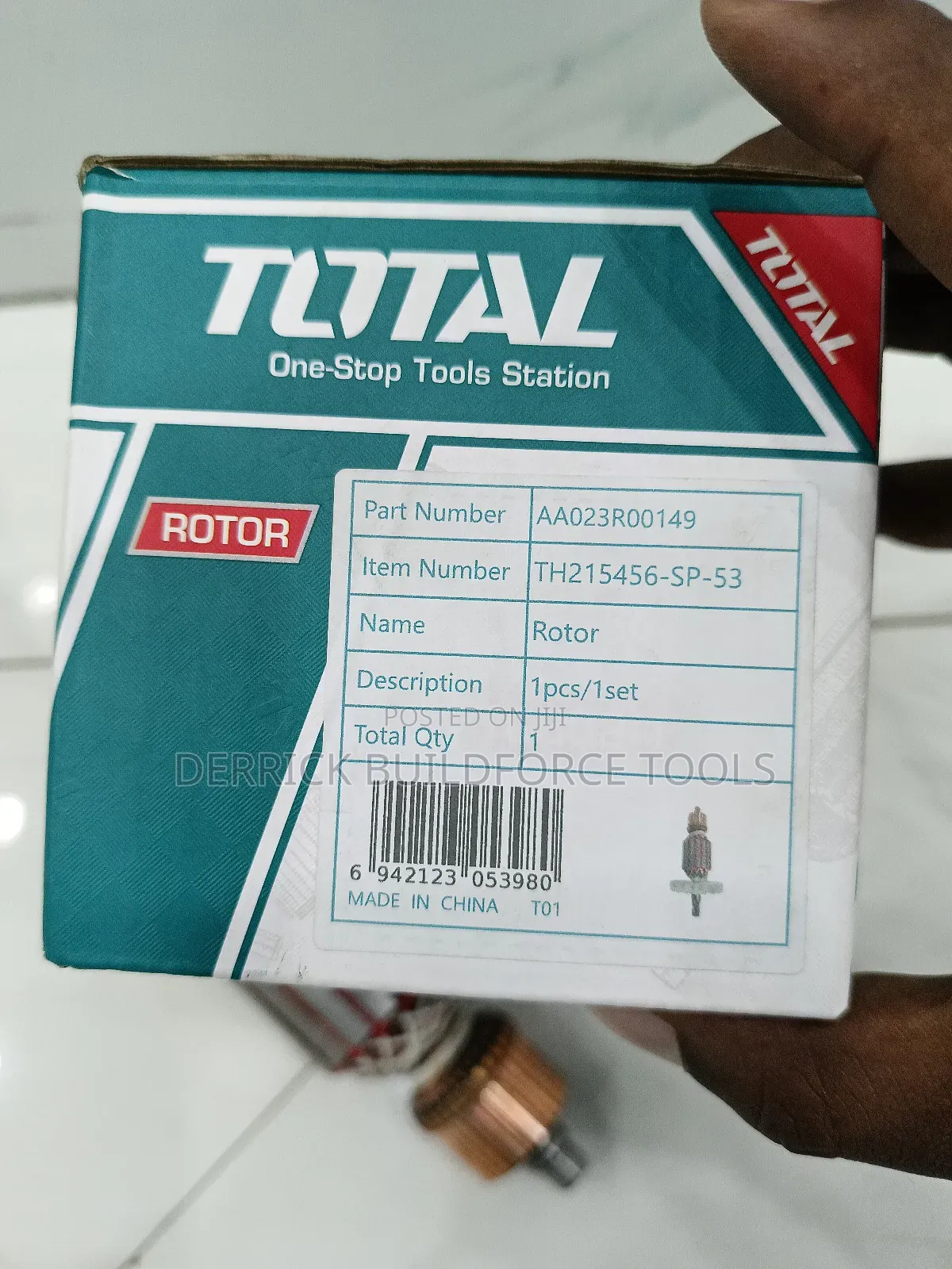 Total Rotor Armature
