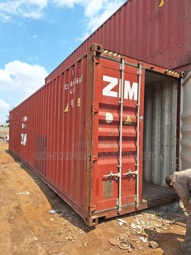 40ft Plain Containers Available - High Cube Containers - main view