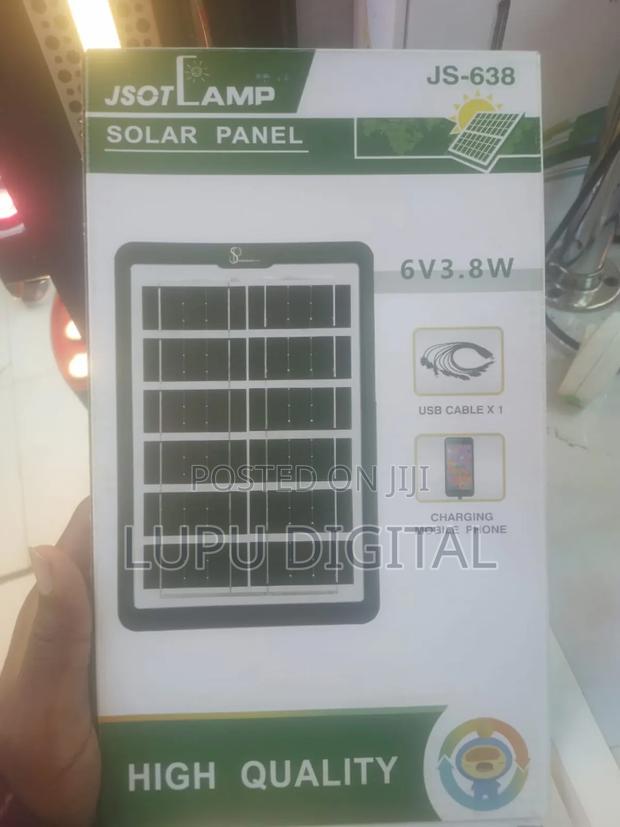 Solar Panel 6v 3.8w Phone Charging