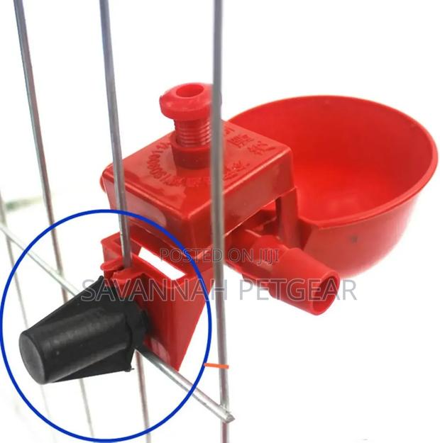 10pcs Automatic Drinking Bowls Drinking Cups Portable for Poultry - thumbnail 3