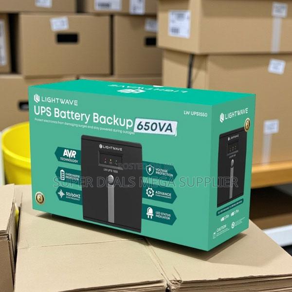 Lightwave 650va Ups Compact Reliable and Energy Efficient Design