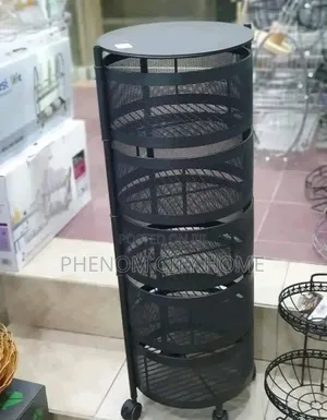5 Tier Metal Round Vegetable/Fruit Rack