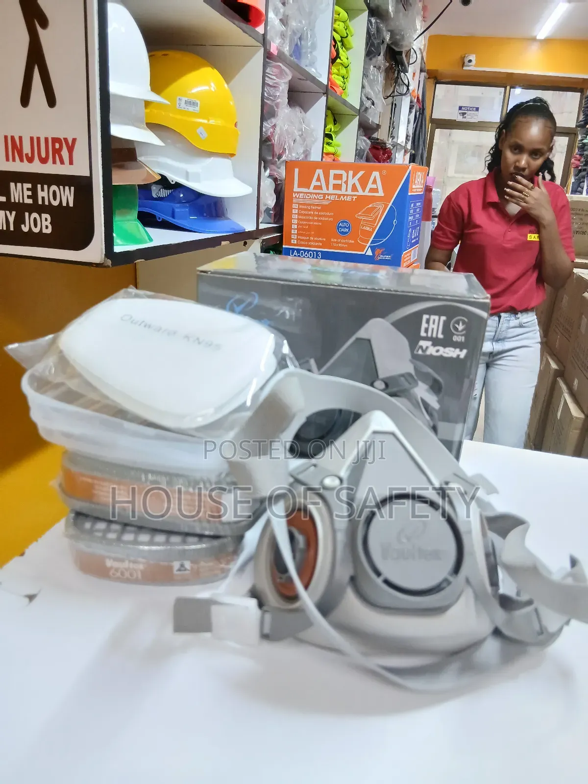 Vaultex 6200 Kn95 Double Filter Chemical Respirators