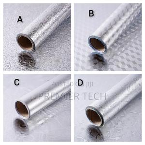 *Silver Aluminium Foil /Kitchen Table Top Liner - thumbnail 2