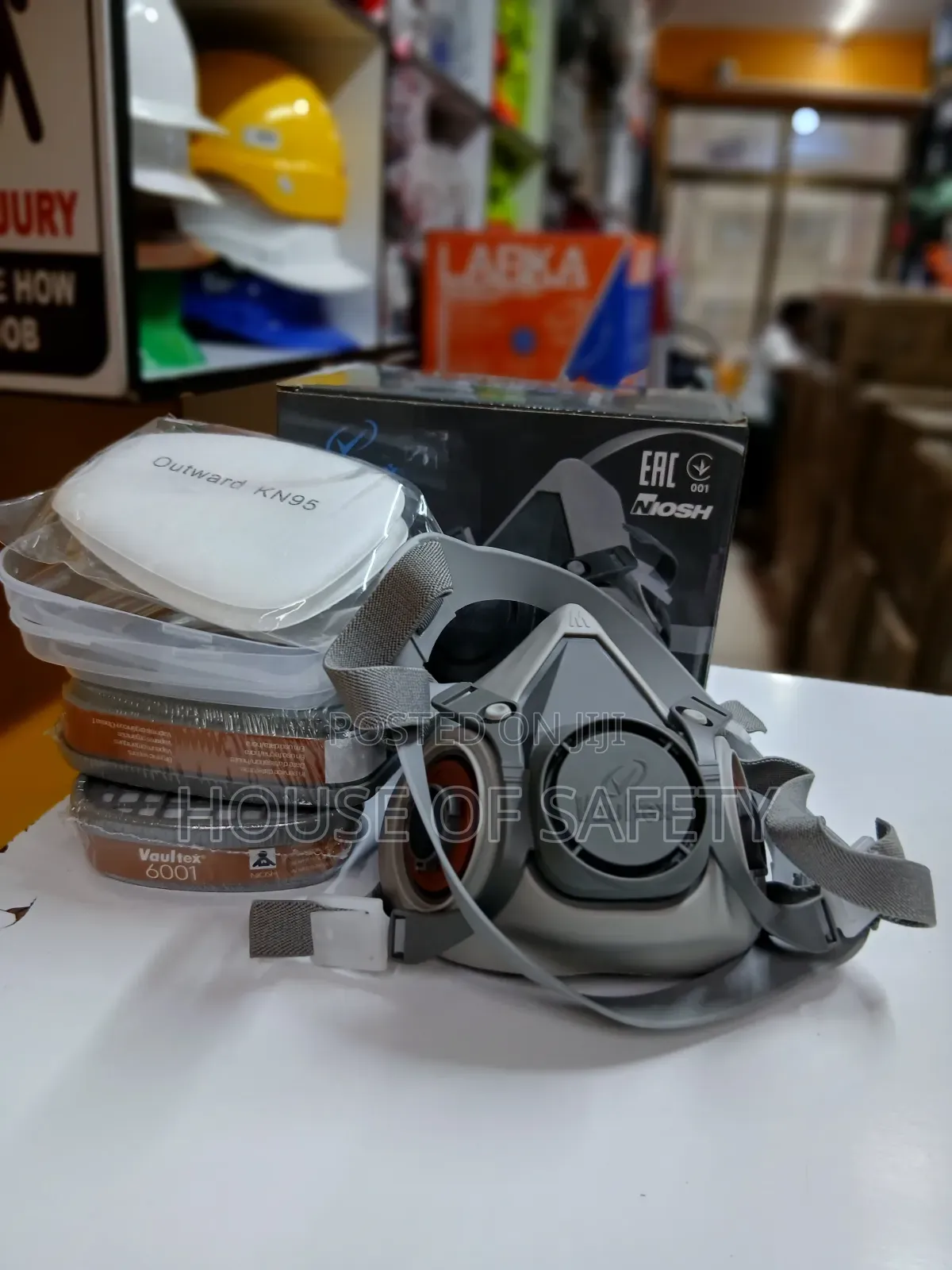 Vaultex 6200 Kn95 Double Filter Chemical Respirators