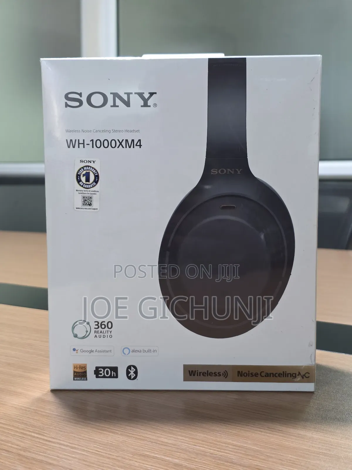Sony Wh-1000xm4 Wireless Premium Noise Canceling Overhead Headphones